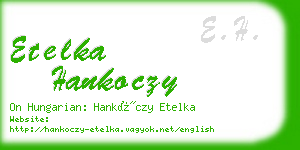 etelka hankoczy business card